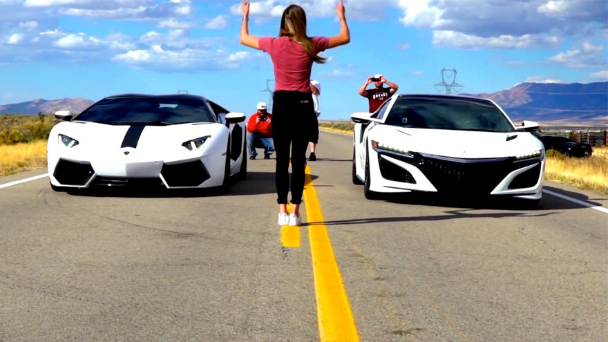 Acura NSX vs. Lamborghini Aventador ¿Cuál es más rápido? - Fresh Imports