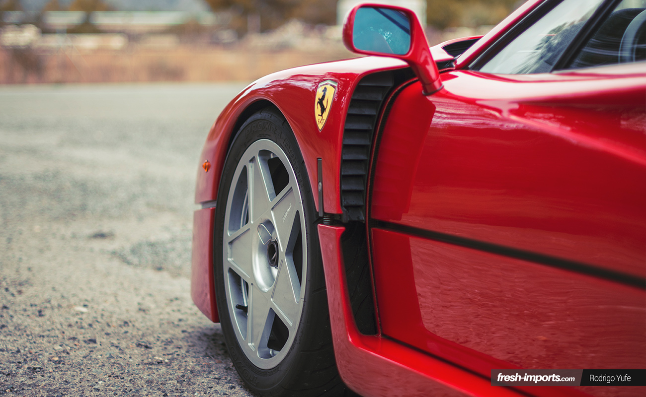 Conoces estas 10 curiosidades del Ferrari F40?